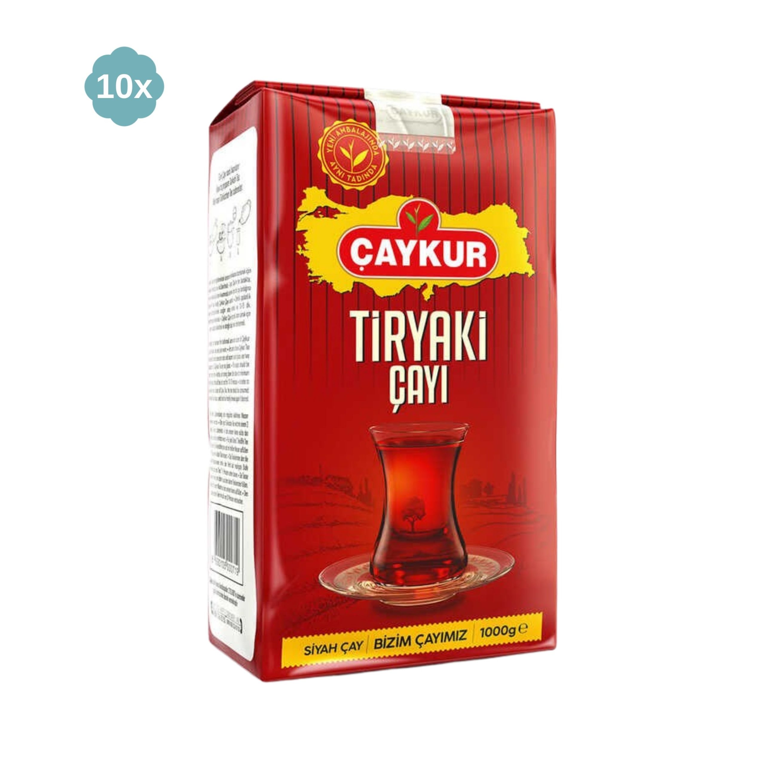 Çaykur Tiryaki 1 kg 10'lu Çay
